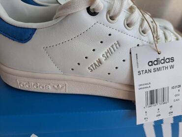 адидас кроссовки оригинал: Классические женские кроссовки Adidas Stan Smith W белого цвета с