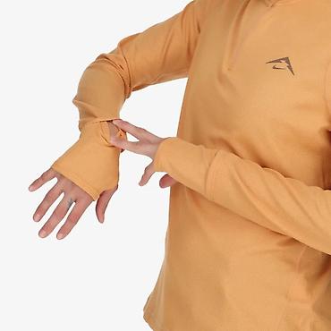 Majice dugačkih rukava: NIKE Trail Women's Dri-FIT 1/4-Zip Running Mid-Layer Top vel. S — 4