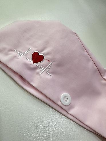 Другие медицинские товары: Медицинская шапочка с принтом + маска в подарок - Тип: шапочка для — 5