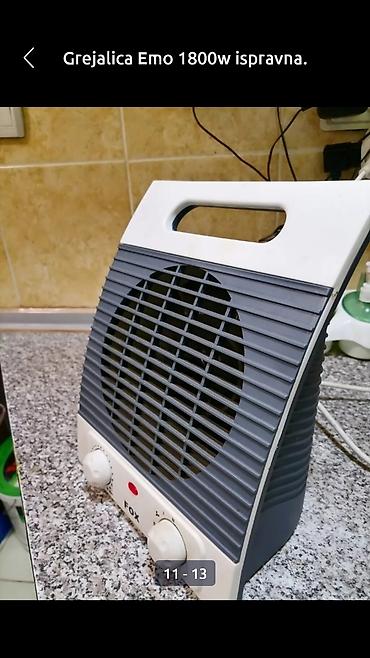 Kaloriferi: Grejalica duvaljka 2 brzine plus ventilator Fox 2000w. dobra. Veća — 2