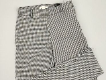 plisowane spódniczka w kratę: Spodnie materiałowe, H&M, XS, stan - Bardzo dobry