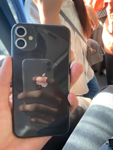 микрафон дистанционный: IPhone 12, Колдонулган, 128 ГБ, Кара, Коргоочу айнек, Каптама, 76 %