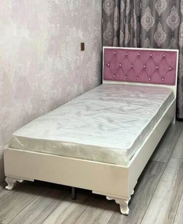 раскладушка кровать: Təknəfərlik çarpayı, Matras ilə