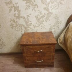 Спальные гарнитуры: Спальный гарнитур, Б/у, Односпальная кровать, Двуспальная кровать, Шкаф, Италия, Дерево, Самовывоз — 5