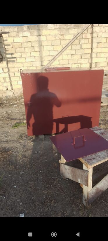 Baklar və çənlər: Bak, Metal, 5000 l l, İşlənmiş, Ödənişli çatdırılma, Ünvandan götürmə — 9