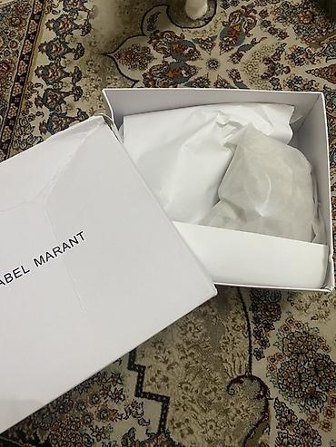 mara: Кроссовки, 37, Isabel Marant, Новый, цвет - Бежевый, Самовывоз — 8
