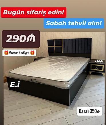 гладильная тумба: Mebel dəsti – ikinəfərlik çarpayı və tumba - Ölçü: standart — 1