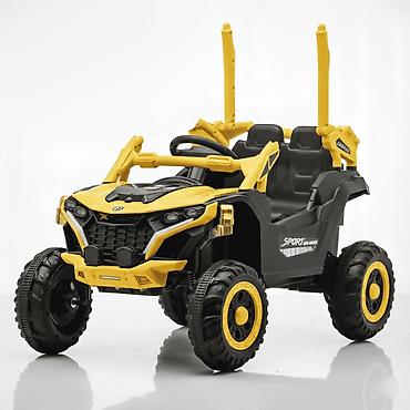 kožne helanke: Dečiji kvad na akumulator Quad-718 Žuti (12V) sa daljinskim — 3
