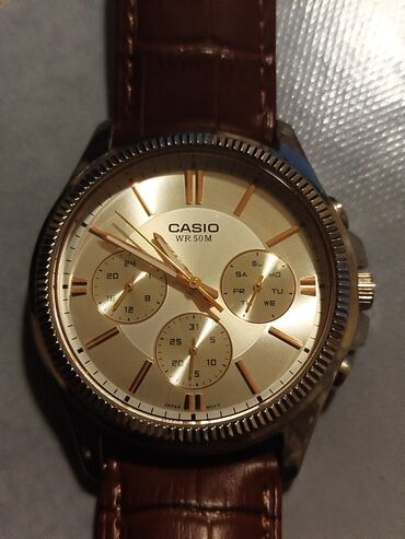 irşad telecom saatlar: Наручные часы, Casio, цвет - Золотой