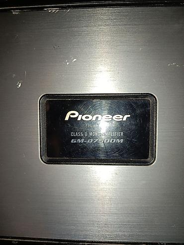 Колонки и сабвуферы: Pioneer subwoofer sistemi və monoblok gücləndirici - Subwooferlər: 2 — 3