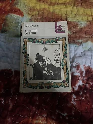 Художественная литература: Məhsul: Kitab – “Евгений Онегин” (rus dilində) Müəllif: A. S. Puşkin — 1