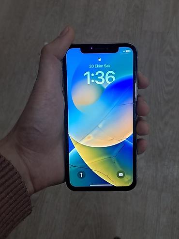 iphone xs 128gb: IPhone X, 256 GB, Ağ, Face ID — 1