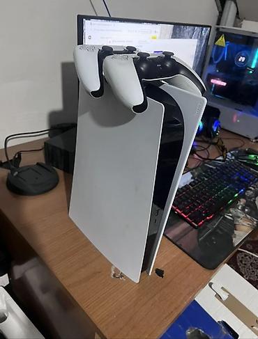 ps5 slim digital: Игровая консоль Sony PlayStation 5 Fat (версия с дисководом) с двумя — 1