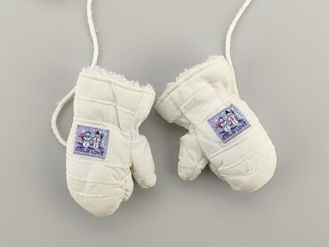 biała czapka z daszkiem adidas: Gloves, 14 cm, condition - Very good