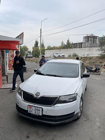 Skoda Rapid: 2017 г., 1.6 л, Механика, Бензин, Седан at lalafo.kg Skoda Rapid: 2017 г., 1.6 л, Механика, Бензин, Седан