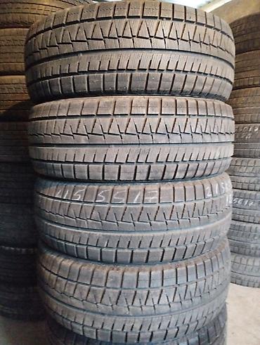 Шины 215 / 55 / R 17, Зима, Б/у, Комплект, Легковые, Япония, Bridgestone