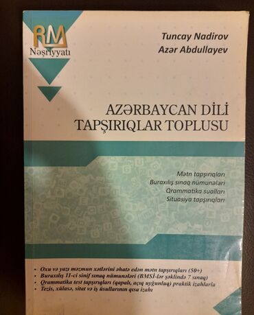 toplu azerbaycan dili: Azərbaycan dili və ədəbiyyat tapşırıqlar toplusu rm nəşriyyat,tuncay