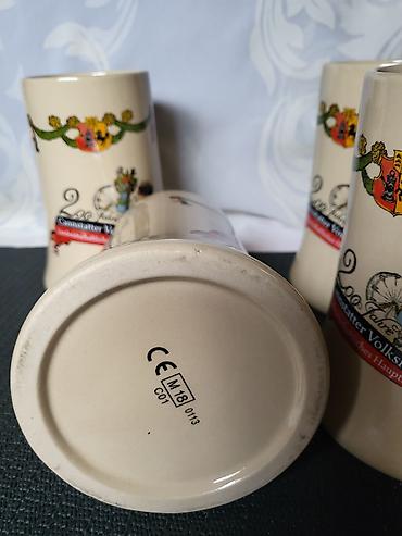 Čaše: Krigle nove za pivo.Nemacka 2018god. Nemacke nove krigle za pivo — 10