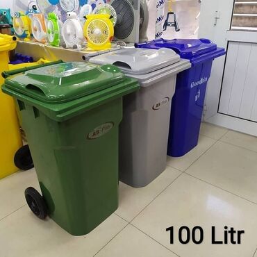 Digər: Zibil qabi 100 litr tekerli goodbin tullantiqablari goodbin tekerli