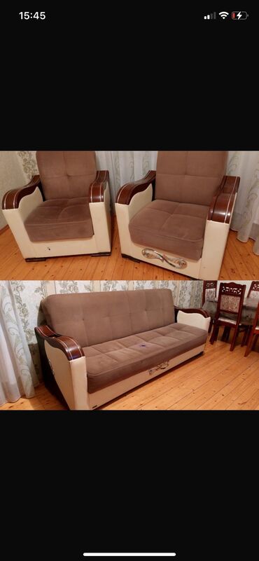 bizim ev mebel divanlar: İşlənmiş, 2 kreslo, Bazalı