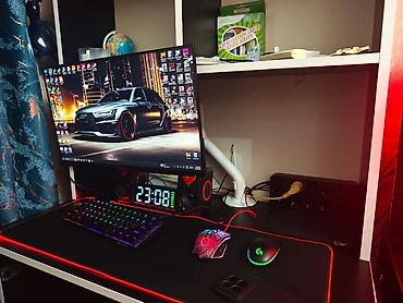 Masaüstü kompüterlər və iş stansiyaları: Sistem (PC) CPU: AMD Ryzen 5 7600X (Zen 4, AM5, 6 nüvə / 12 axın — 15