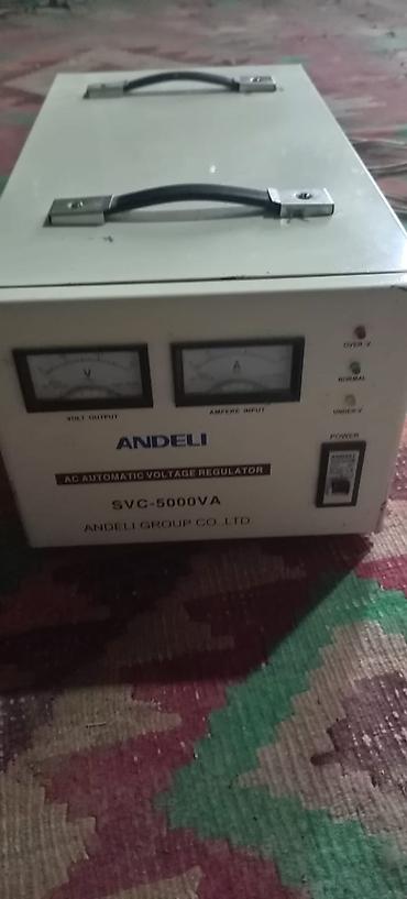 ucuz lüsturlar: ANDELI SVC-5000VA avtomatik gərginlik stabilizatoru - Brend/model — 2