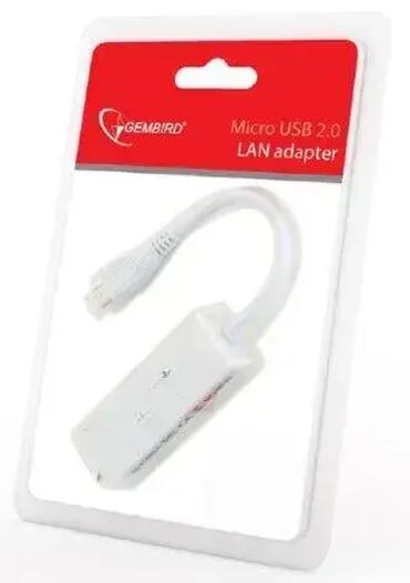 konzola sony playstation 5: Brand: Gembird Model: GEMBIRD NIC-mU2-01 Gembird Micro USB 2.0 na LAN