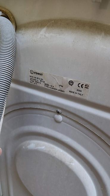 indesit ds 4160 s: İndesit paltaryuyan maşın - Model: WI 60 X EX (Type: LB2000I) - Ön — 3