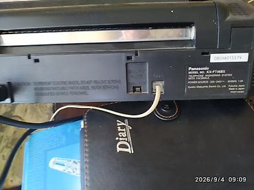 kreditlə nömrə satışı: Stasionar telefon Panasonic, Simli, İşlənmiş — 1