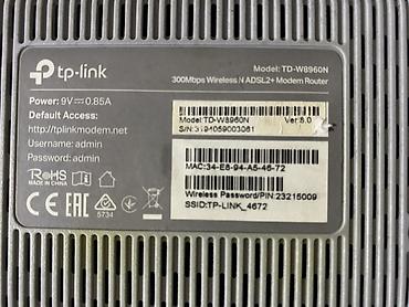 nokia e52: Tp-link td-w8960n
В комплекте БП и Ethernet кабель — 2