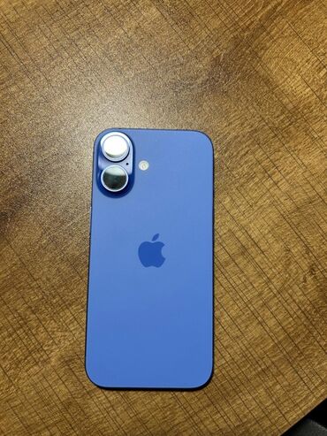 Apple iPhone: IPhone 16, 128 GB, Mavi, Face ID