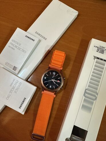 watch 5: Б/у, Смарт часы, Samsung, Аnti-lost, цвет - Розовый