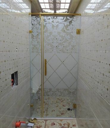 Duş kabinaları, arakəsmələr: Yeni Üstü açıq kabina, Düzbucaqlı, Ödənişli çatdırılma — 30