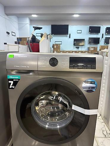 Paltaryuyan maşın Hisense, 7 kq, Yeni, Avtomat, Qurutmasız, Kredit var, Pulsuz çatdırılma