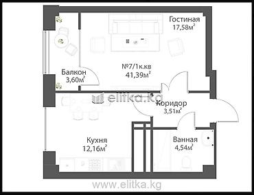 Новостройки от застройщика: CHYVRAQ by Ala Too Development — свет, который объединяет Квартиры — 7