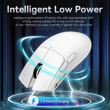 Компьютерные мышки: ATTACK SHARK X11 Gaming mouse sensor:PAW3311 düymə:Huannuo 20 mln