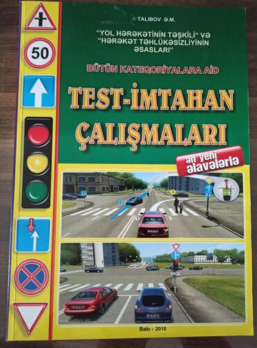 talibov sürücülük kitabı pdf 2022 yukle: Talıbov Test-imtahan çalışmaları