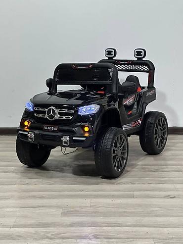 qolf masini: Mercedes-Benz Unimog – 1-7 yaş uşaqlar üçün möhtəşəm model! Tam — 4
