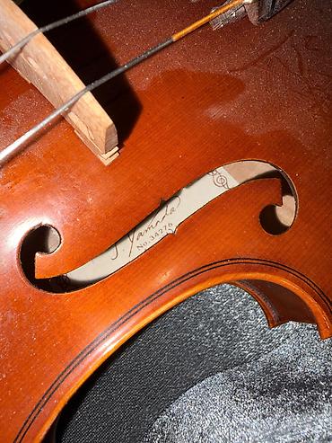 Skripkalar: Yamaha V-5 4/4 Klassik Skripka - Mostik, simçok, kanifol üzerinde — 1