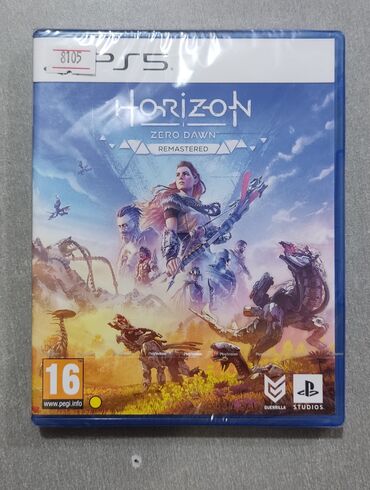 PS5 (Sony PlayStation 5): Ps5 üçün horizon zero dawn remastered oyun diski. Tam yeni, original