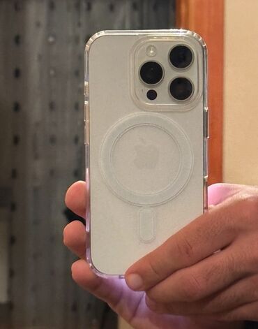 Apple iPhone: IPhone 16 Pro, 128 GB, White Titanium, Sənədlərlə