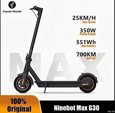 Elektrikli samokatlar: İşlənmiş Elektrik samokat 10", 251 - 350 Vt, 16 - 25 km/s, Ünvandan götürmə — 2
