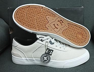 ccc rs: DC Shoes nove KOŽNE patike 44 svetlo siva boja - Niski lifestyle/skate — 4