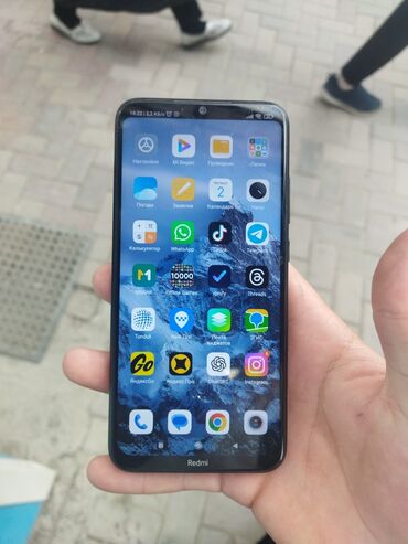 kindle купить в бишкеке: Redmi, Redmi Note 8, Колдонулган, 64 ГБ, түсү - Кара