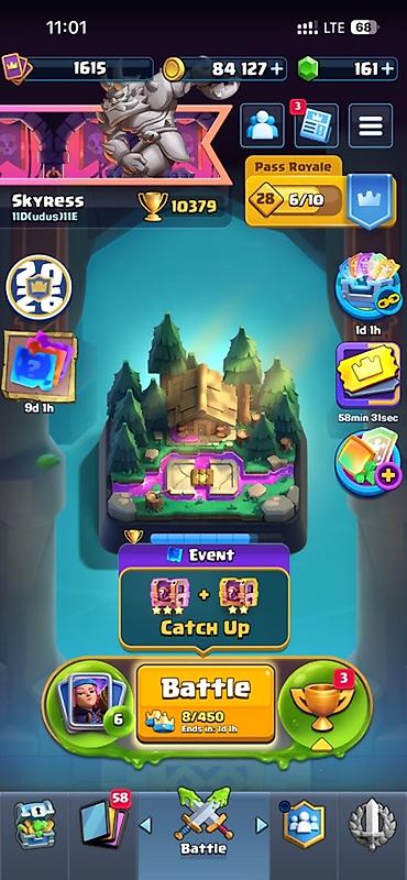 Другие предметы коллекционирования: Clash Royale hesabı - Trophies: 10 379 - Pass Royale səviyyəsi: 28 — 1