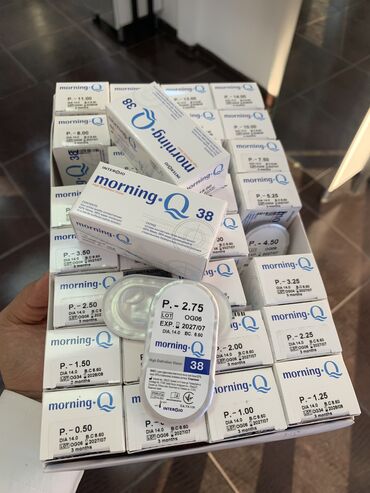 оптика очки: Контактные линзы Interojo Morning Q38 От -0.5 до -16.0 Срок 6