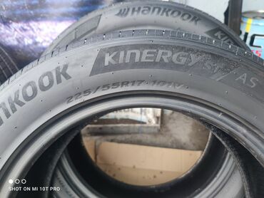 Шины: Шины 225 / 55 / R 17, Лето, Новый, Комплект, Легковые, Корея, Hankook