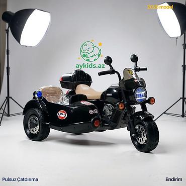 qolf masini: Uşaq elektrik motosikleti iki nəfərlik lyulkalı modelimiz. Trend — 8