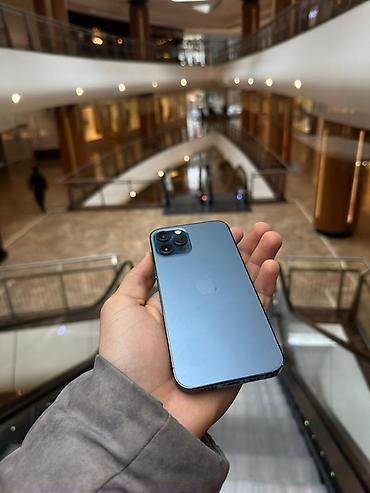 iphone 1: IPhone 12 Pro, 128 GB, Göy, Face ID — 6