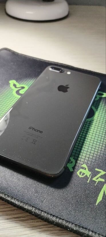 iphone 7 plus 128 gb ikinci el: IPhone 8 Plus, 64 ГБ, Space Gray, Отпечаток пальца, Беспроводная зарядка